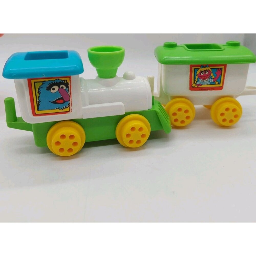 Child Guidance Sesame Street Train Lot Of 2